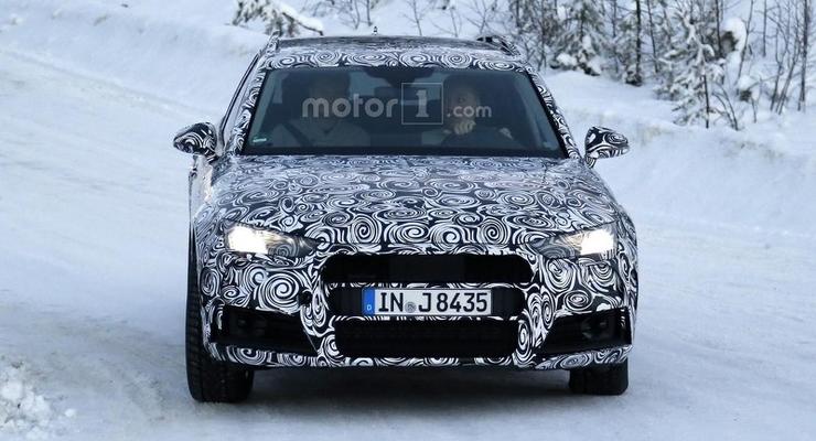 Компания Audi вывела на тесты универсал A4 Allroad (фото)