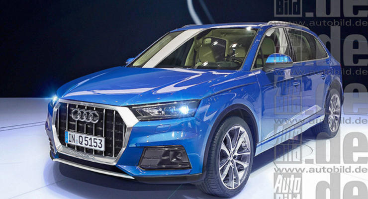 Журналисты показали первые кадры новой Audi Q5