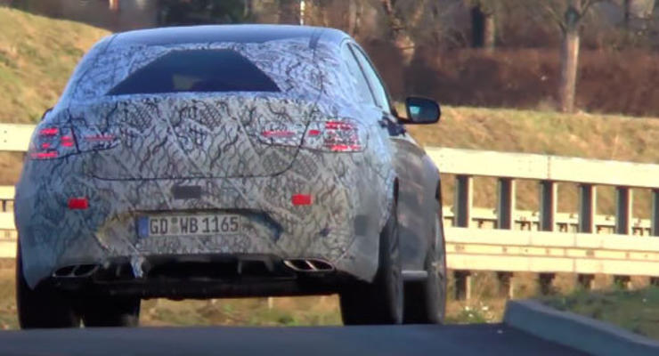 Новое купе Mercedes GLC 450 AMG сняли на видео