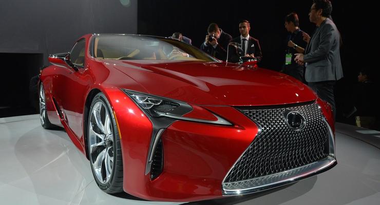 Lexus представил в США новый флагманский спорткар (фото)