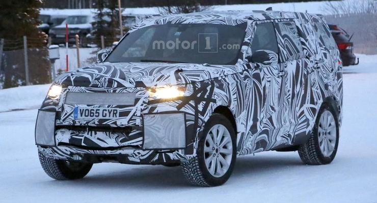 Land Rover тестирует новый Discovery (фото)