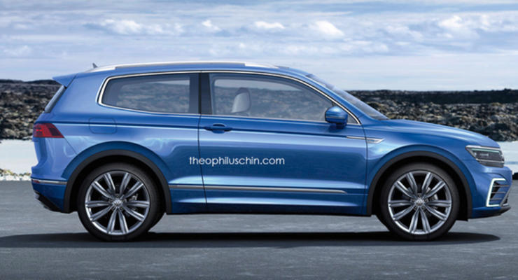 Volkswagen анонсировал Tiguan в версии кросс-купе