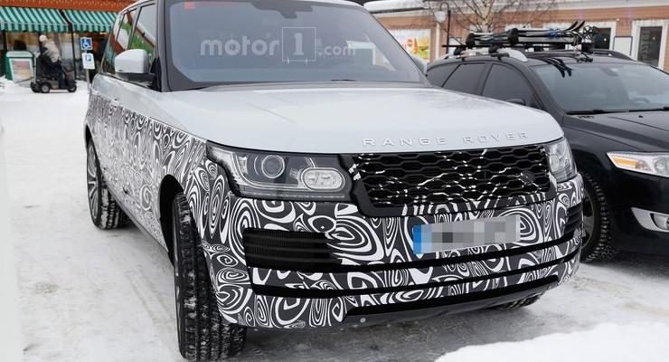 Внедорожник Range Rover Sport заметили на зимних тестах