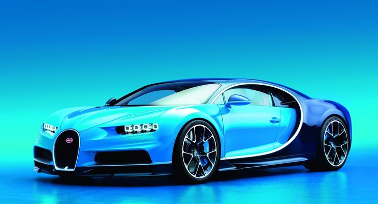 Bugatti официально презентовал гиперкар Chiron