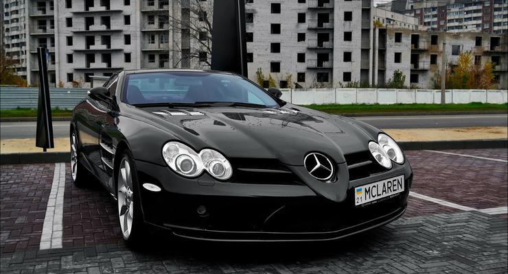 Фотофакт: в Харькове заметили редкий суперкар от Mercedes и Mclaren