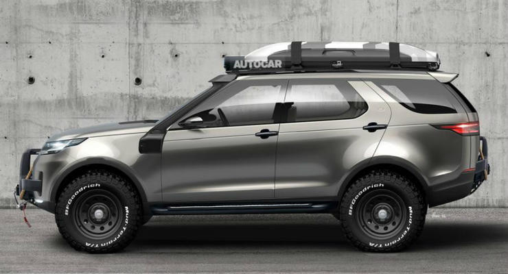 Новый Land Rover Discovery получит версию для тяжелого бездорожья
