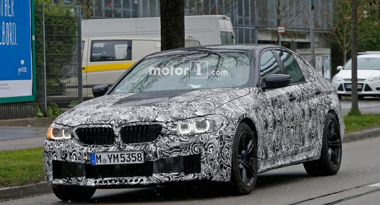 BMW тестирует в Европе новую M5