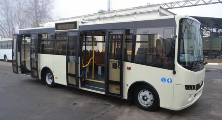 В Украине увеличились продажи автобусов в 2,3 раза