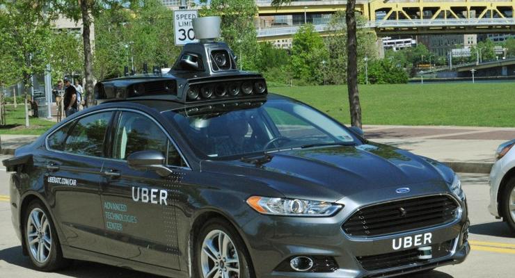Компания Uber показала свой первый автомобиль с автопилотом