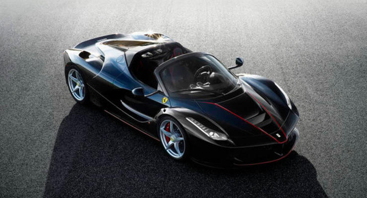 Компания Ferrari показала открытую версию LaFerrari