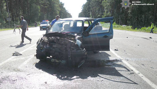 На Ровенщине в аварии пострадали восемь человек