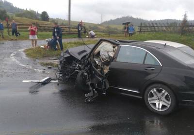 Нардеп от Видродження попал в аварию на Львовщине