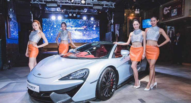 В Гонконге дебютировал спорткар McLaren 570GT