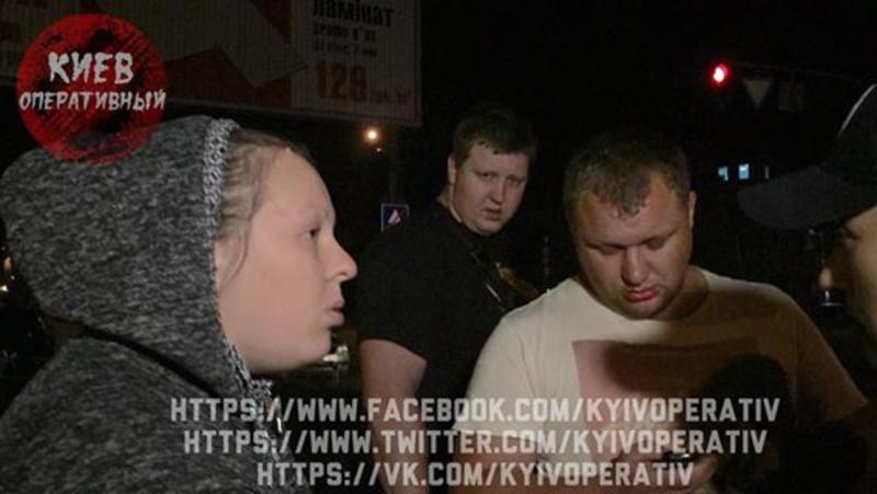 В Киеве пьяный водитель устроил массовое ДТП