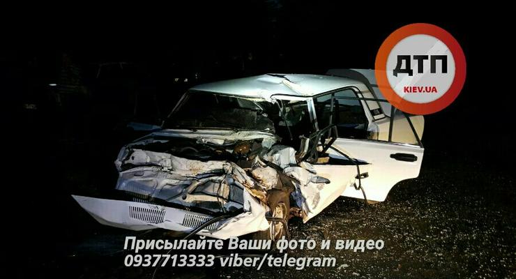 Смертельное ДТП под Киевом: пьяный водитель ВАЗ протаранил Hyundai