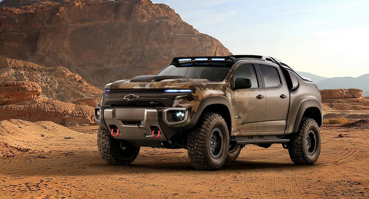 Компания Chevrolet построила крутое водородное авто для военных