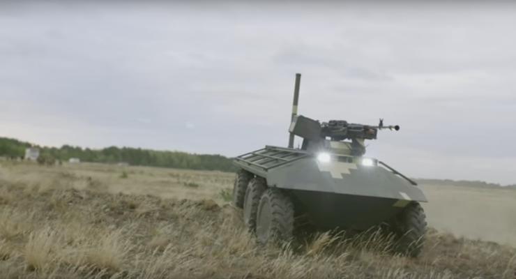 В Украине построили беспилотный мини-бронетранспортер