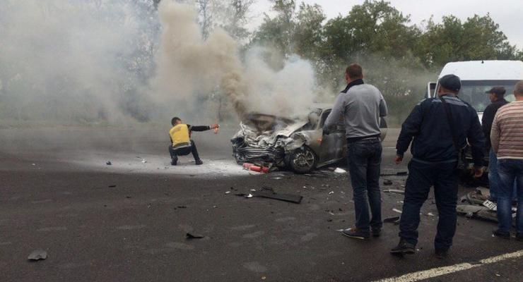 Футболисты попали в смертельное ДТП на трассе Одесса - Рени