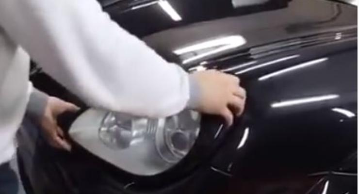 Украсть за 30 секунд: Как "голыми руками" быстро снять фары с Porsche Cayenne