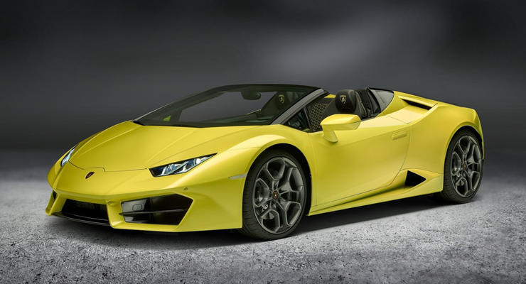 Lamborghini представила заднеприводную версию родстера Huracan