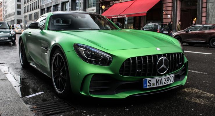 Cамое быстрое купе от Mercedes рассекало улицами Берлина