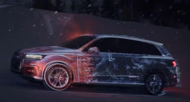 Audi в заснеженных горах устроила светопредставление ради Q7