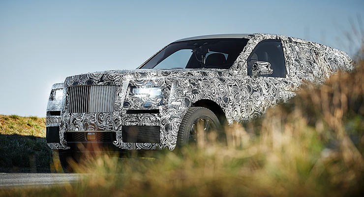 Rolls-Royce показал свой будущий внедорожник