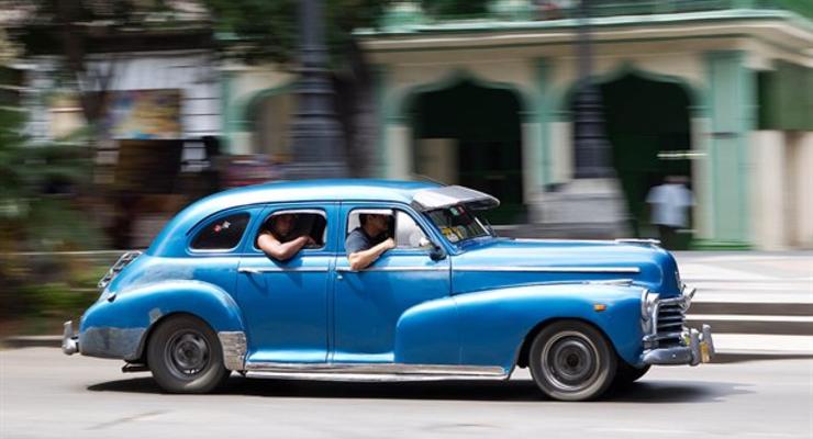 Типичные автомобили на Кубе