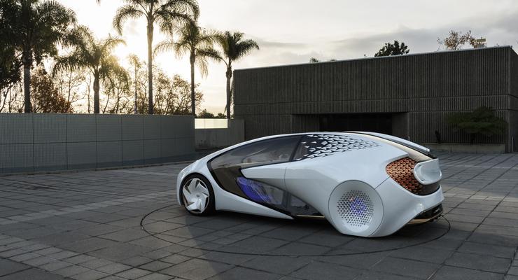 Toyota показала футуристический концепт, похожий на межгалактическую капсулу