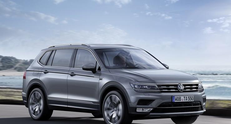 Volkswagen показал европейцам новый семиместный Tiguan