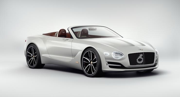 Bentley создал шикарный электрический кабриолет