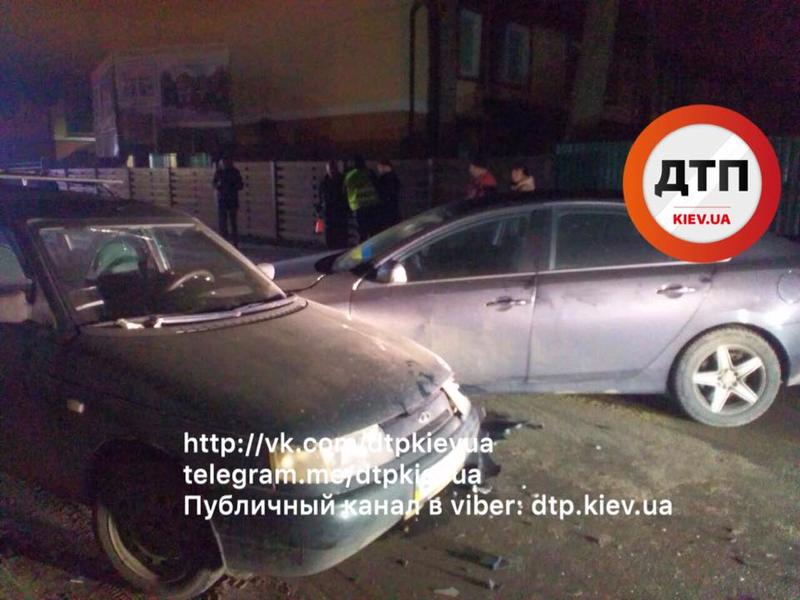 Пьяный чиновник устроил ДТП под Киевом / dtp.kiev.ua