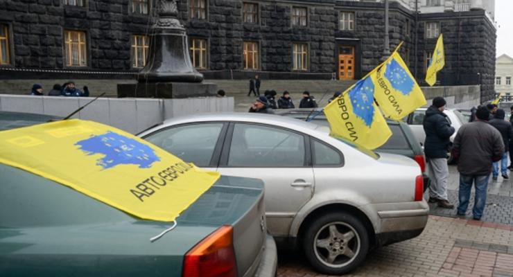 Автопротест в Киеве: улица Грушевского будет перекрыта