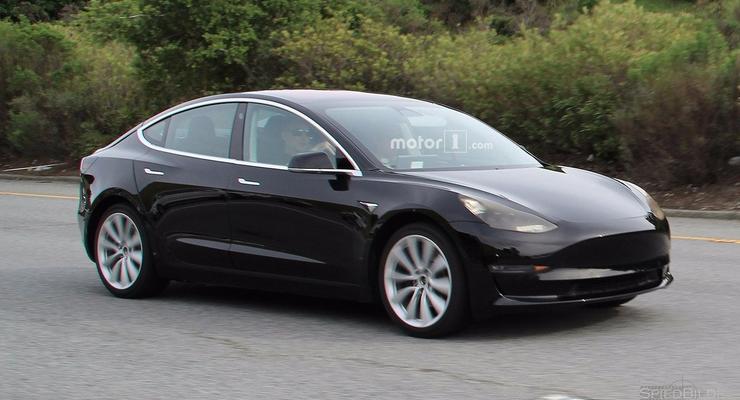 Tesla Model 3 рассекретили до премьеры