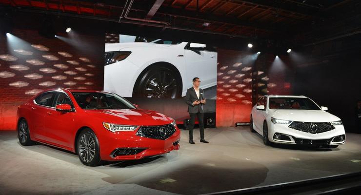 Acura официально презентовала новый седан TLX