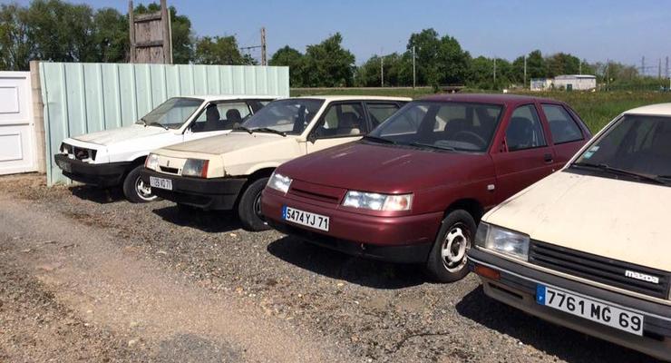 Во Франции нашли заброшенный автосалон Lada