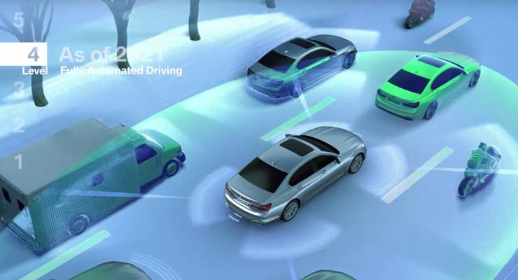 На пороге революции: BMW показала 5 уровней автономного вождения