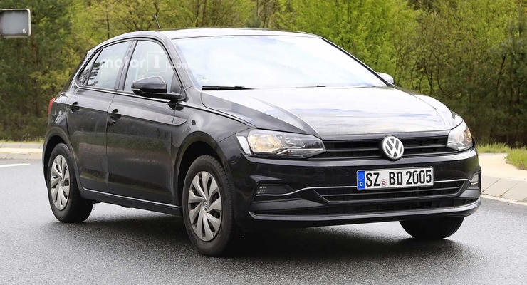 Шпионы поймали на тестах новый Volkswagen Polo