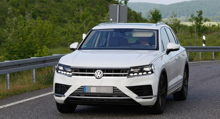 Фотошпионы рассекретили новый Volkswagen Touareg