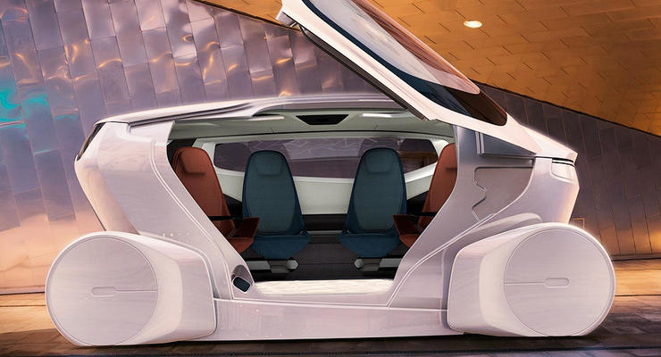 В Китае показали беспилотный автомобиль будущего
