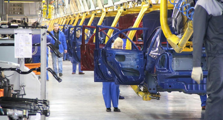 В Украине рекордно выросло производство легковых автомобилей