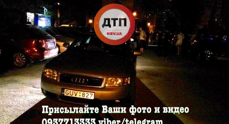 В Киеве водителя на литовской регистрации дважды за ночь поймали пьяным