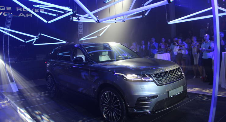 В Украине представили новый Range Rover Velar