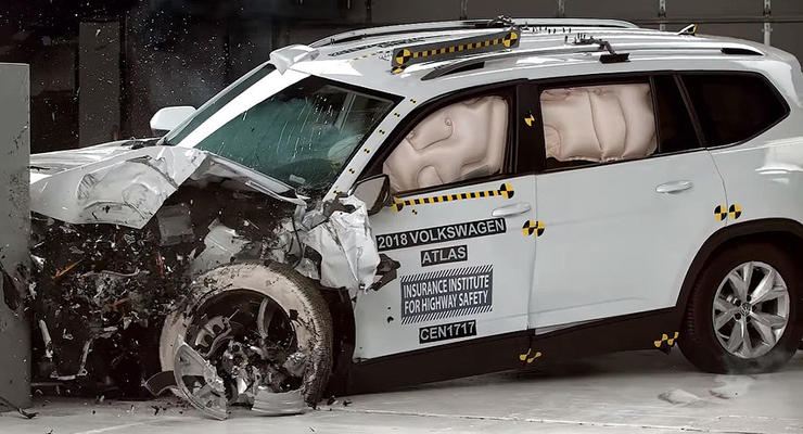Новый внедорожник Volkswagen прошел краш-тест