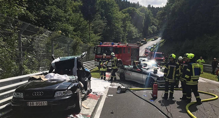 В Германии произошла страшная автокатастрофа