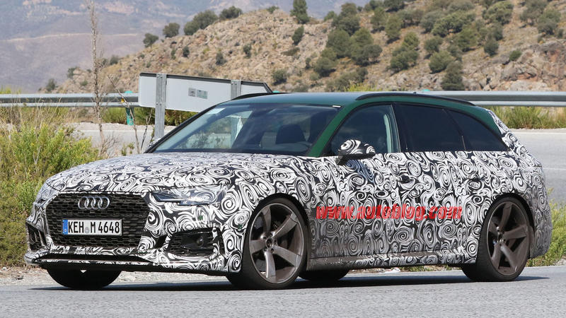 Новый универсал Audi RS4 Avant готовится к дебюту / AutoBlog