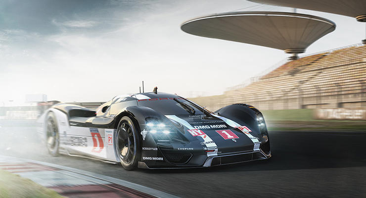 Дизайнер Chery придумал гоночный концепт-кар для Porsche