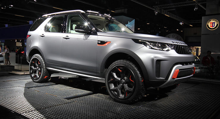 Land Rover подготовил экстремальную версию Discovery