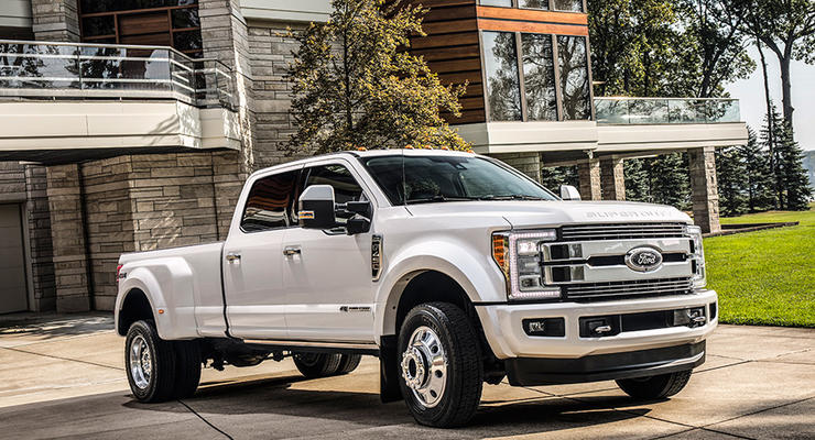 Ford сделал серию роскошных грузовиков