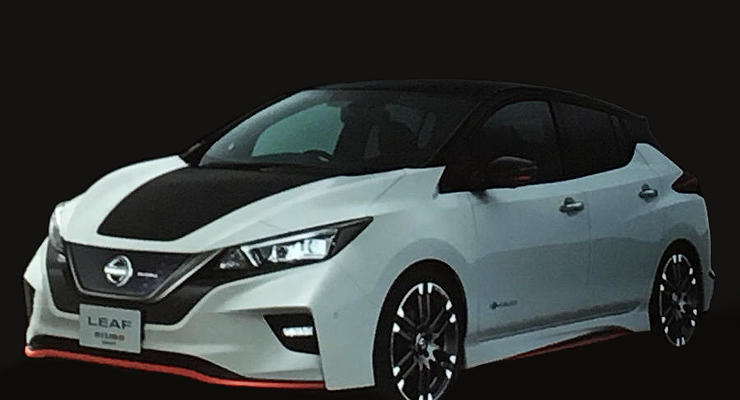Как будет выглядеть заряженный Nissan Leaf